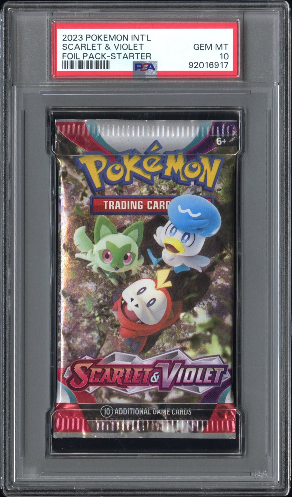 2023 Pokemon Int'l Scarlet & Violet Foil Pack Foil Pack Starter