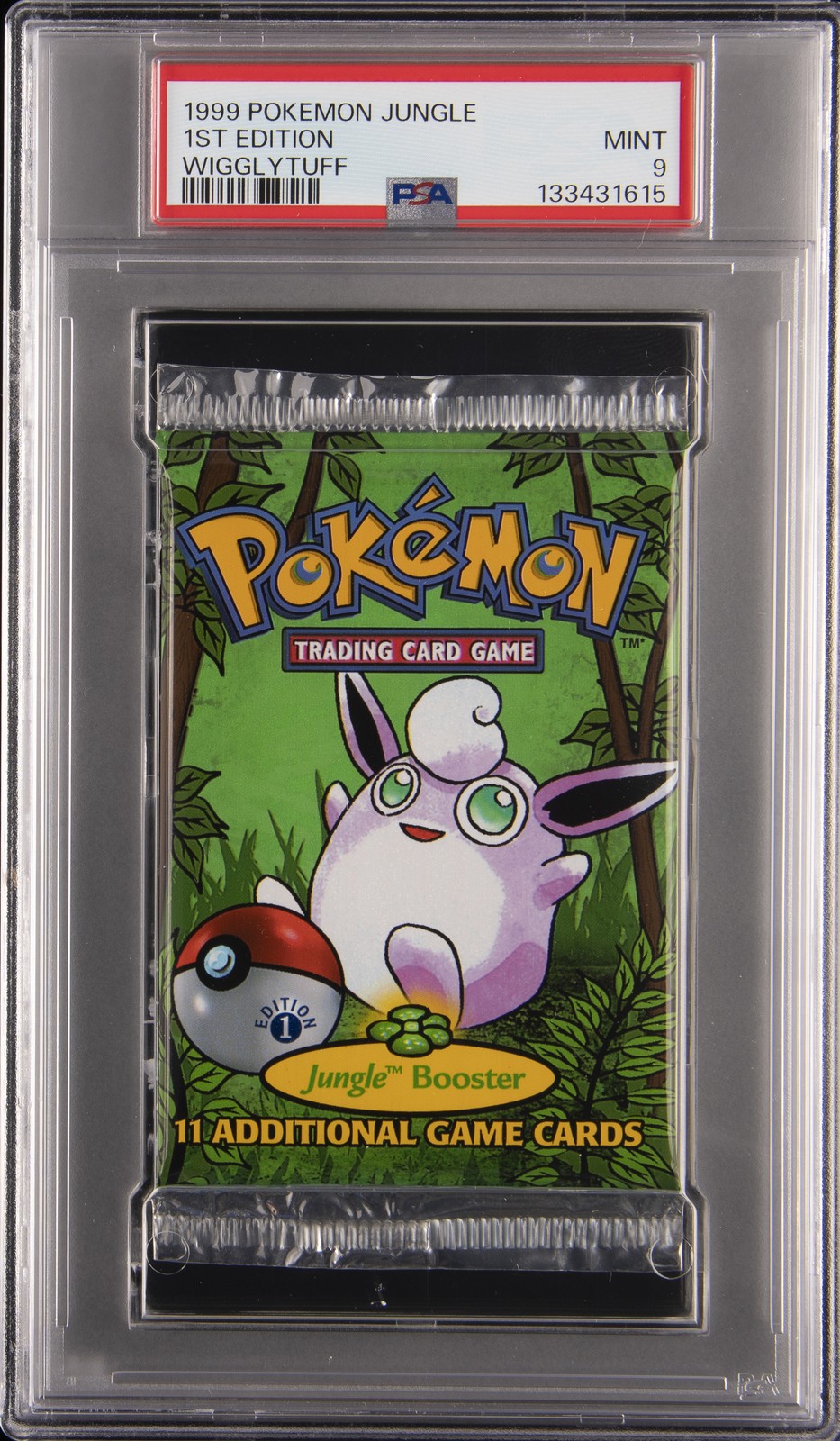1999 Pokemon Jungle Pack Foil 1st Edition-Wigglytuff
