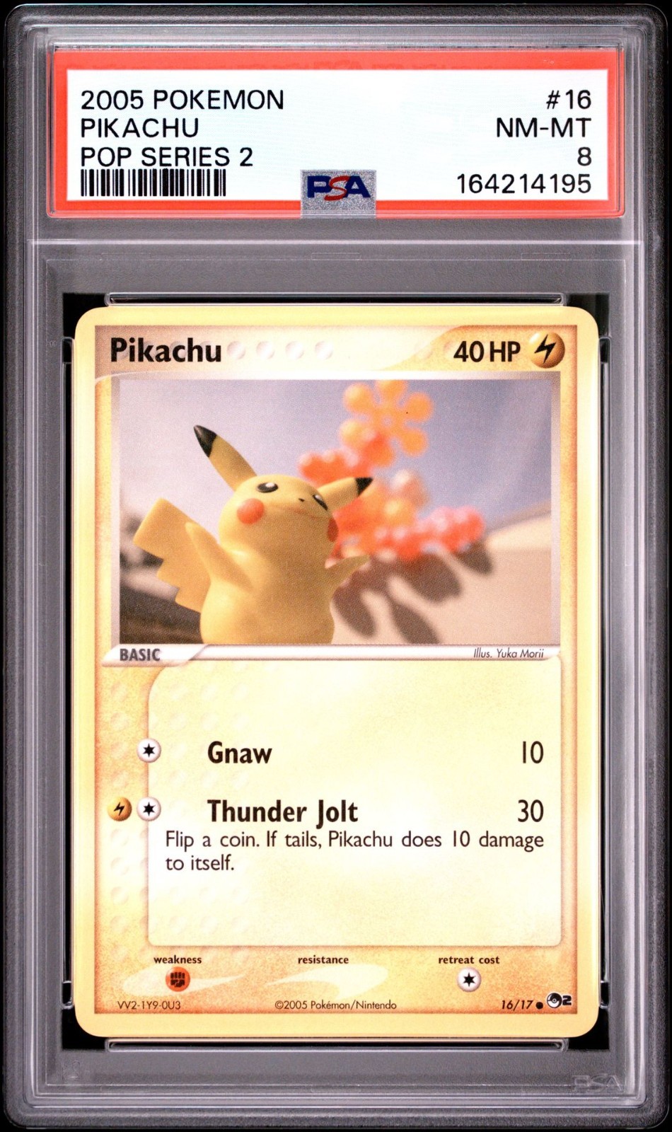 2005 Pokemon Pop Series 2 Pikachu 16