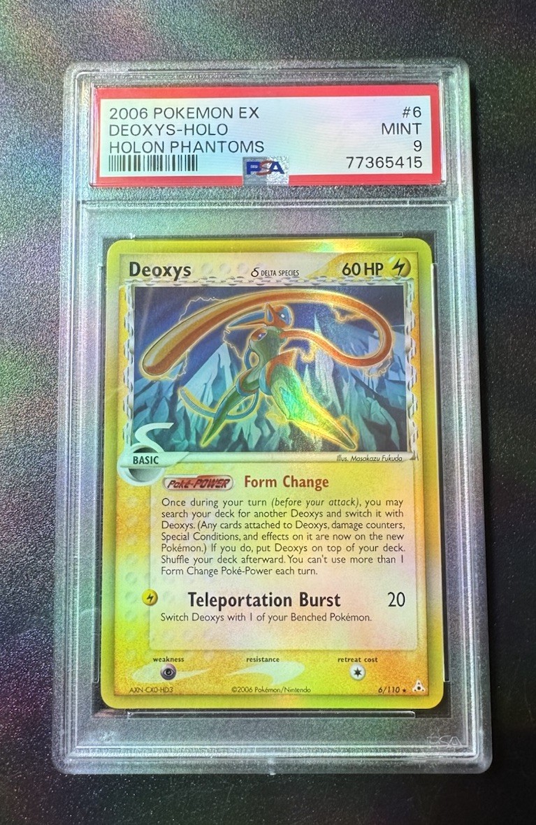 2006 Pokemon EX Holon Phantoms Deoxys-Holo 6
