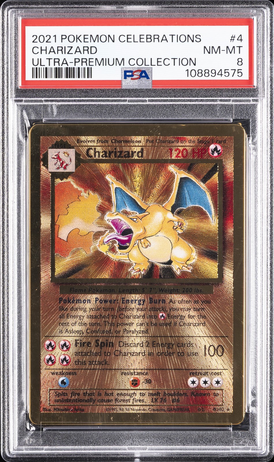 2021 Pokemon Celebrations Ultra-Premium Collection Charizard 4