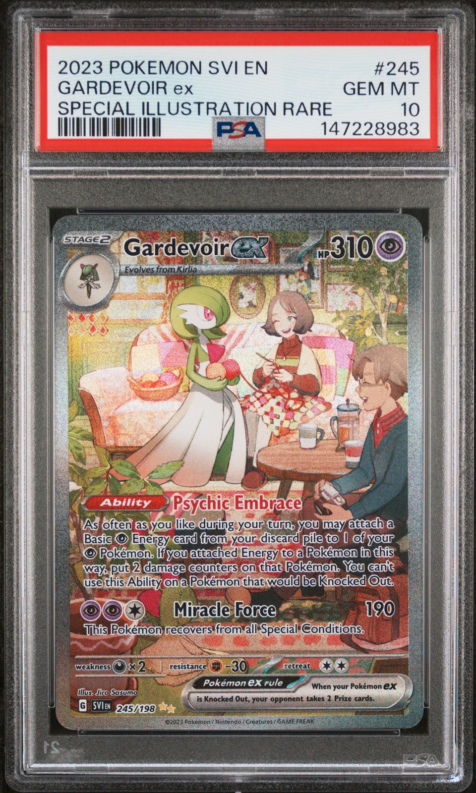 2023 Pokemon Svi EN-Scarlet & Violet Gardevoir EX Special Illustration Rare 245