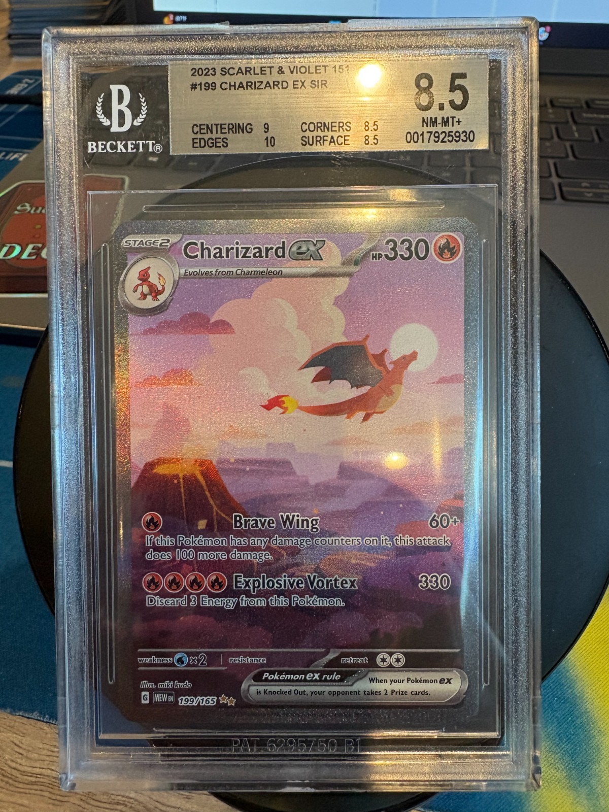 2023 Pokemon TCG Scarlet & Violet 151 Charizard ex SIR 199