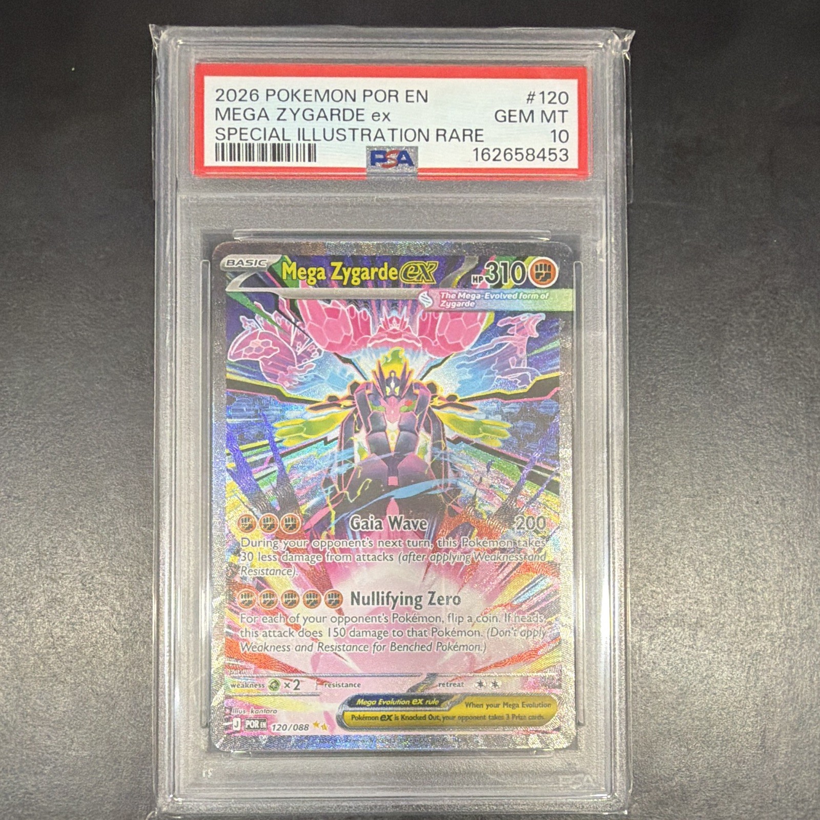 2026 Pokemon Por EN-Perfect Order Mega Zygarde EX Special Illustration Rare 120