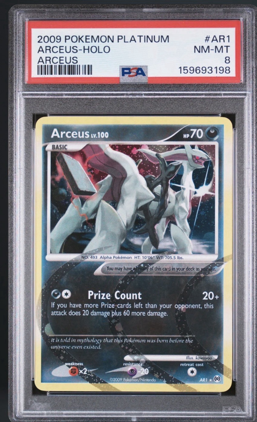 2009 Pokemon Platinum Arceus Arceus-Holo AR1