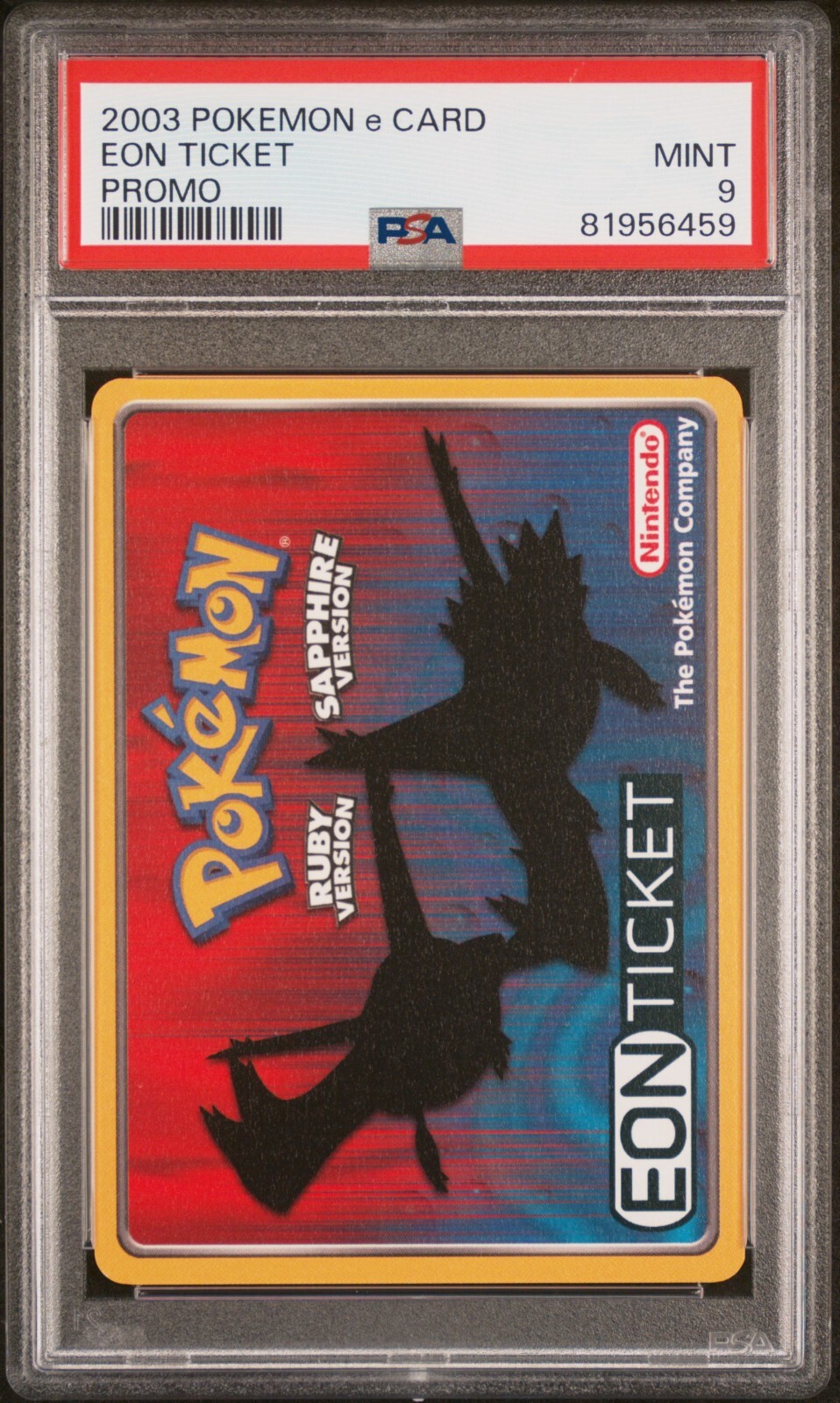 2003 Pokemon E Card Promo Eon Ticket C000