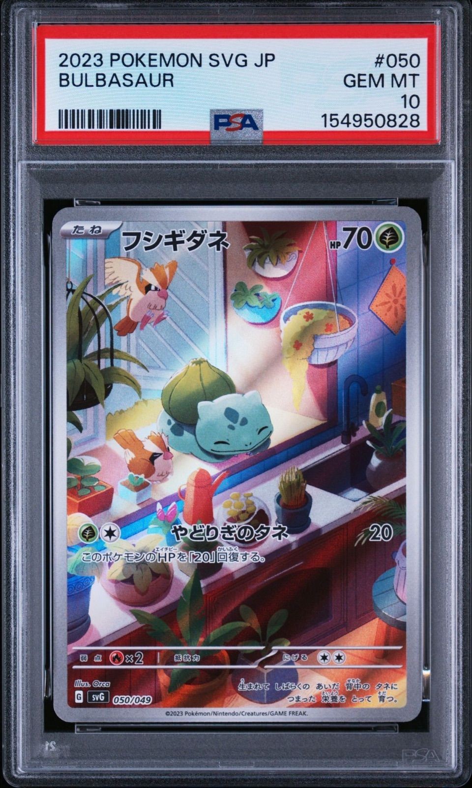 2023 Pokemon Japanese Svg-Venusaur & Charizard & Blastoise Special Deck Set EX Bulbasaur 050