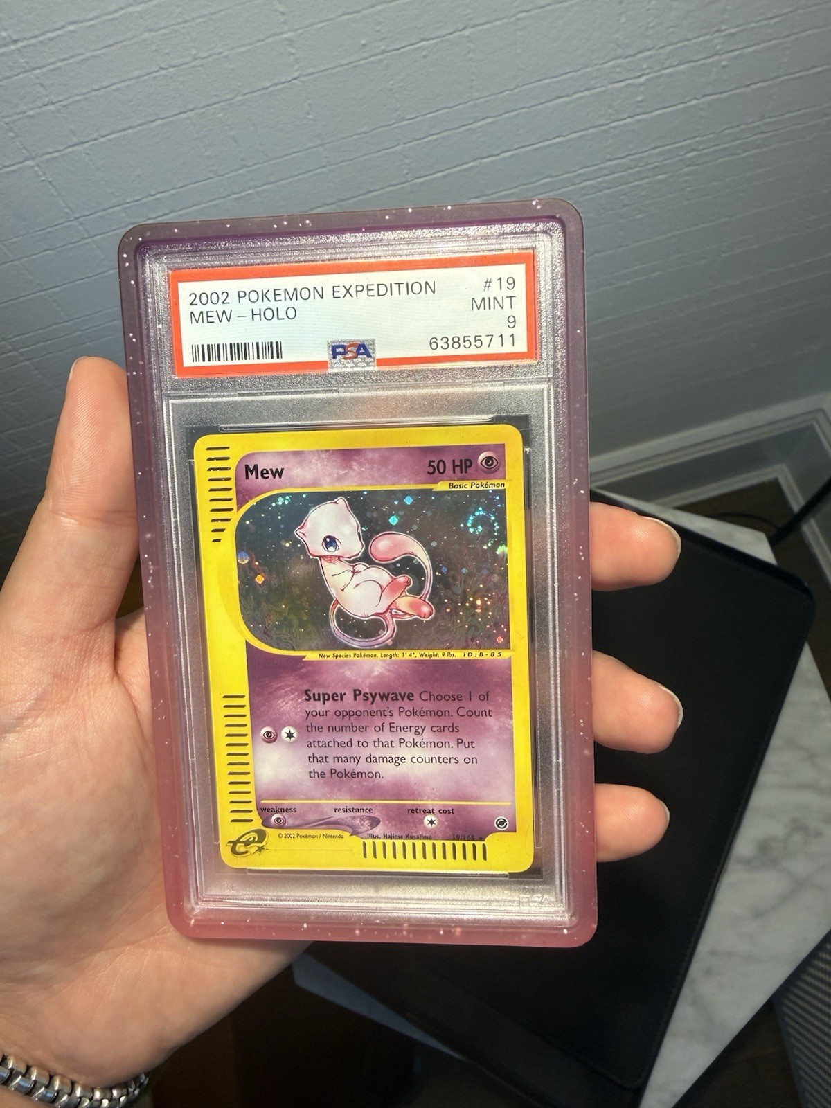 2002 Pokemon Expedition Mew-Holo 19