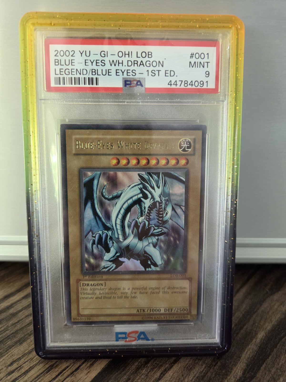 2002 YU-GI-Oh! Lob-Legend of Blue Eyes White Dragon Blue-Eyes White Dragon 1st Edition 001