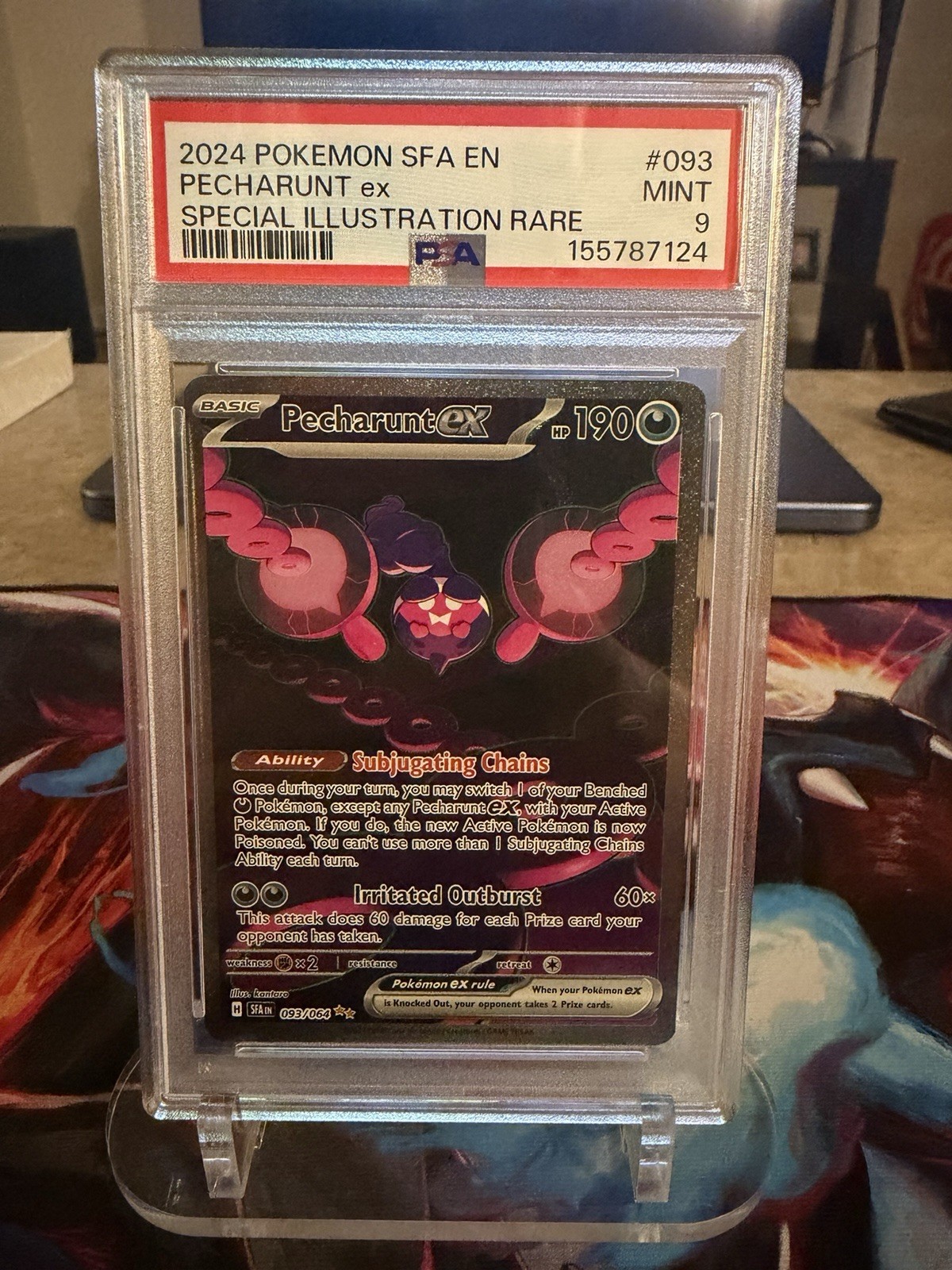 2024 Pokemon Sfa EN-Shrouded Fable Pecharunt EX Special Illustration Rare 093