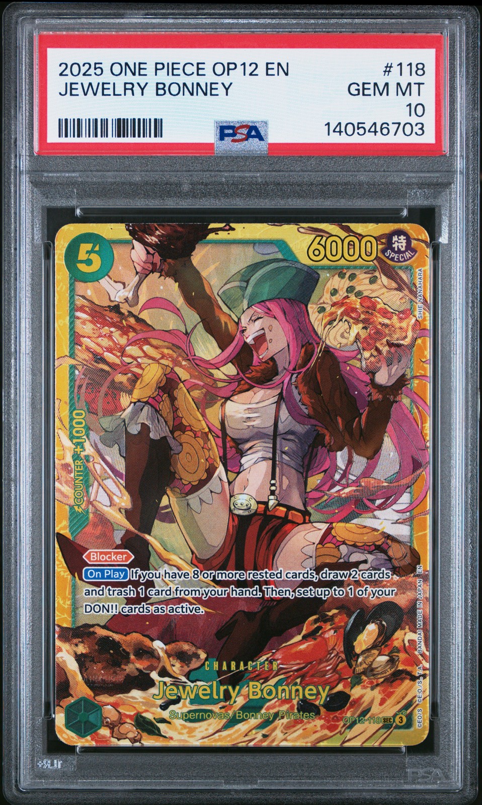 2025 One Piece OP12-Legacy of the Master Jewelry Bonney 118