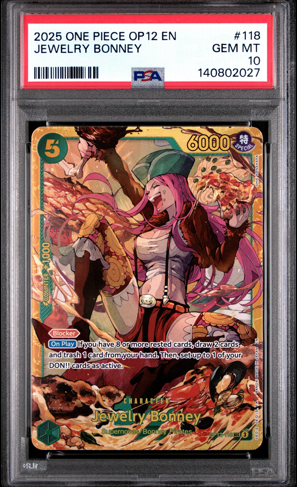 2025 One Piece OP12-Legacy of the Master Jewelry Bonney 118
