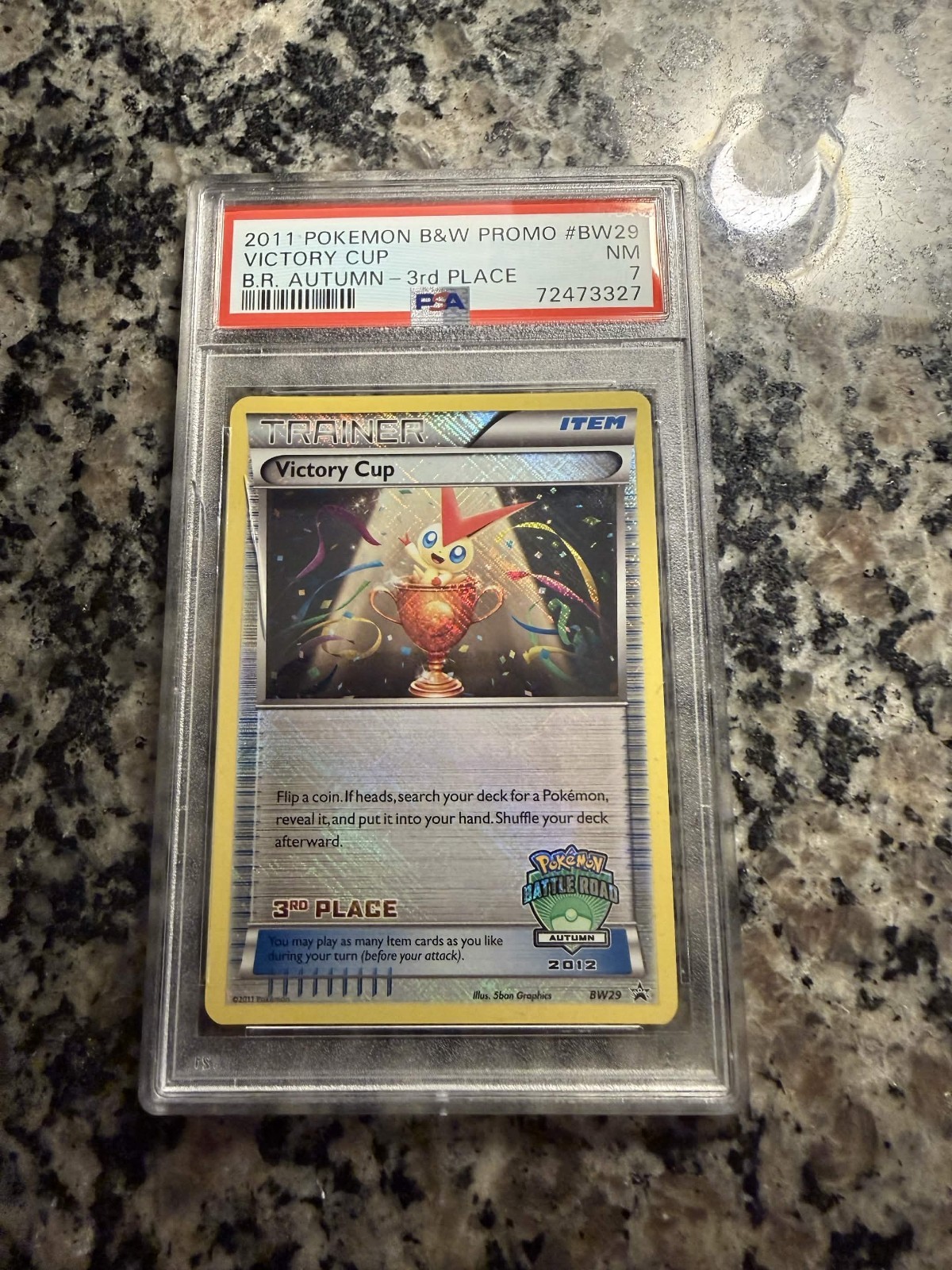 2011 Pokemon Black & White Promo Victory Cup Battle Road Autumn-3rd Place BW29