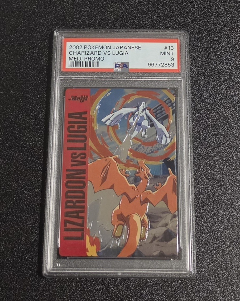 2002 Pokemon Japanese Meiji Promo Charizard VS Lugia 13