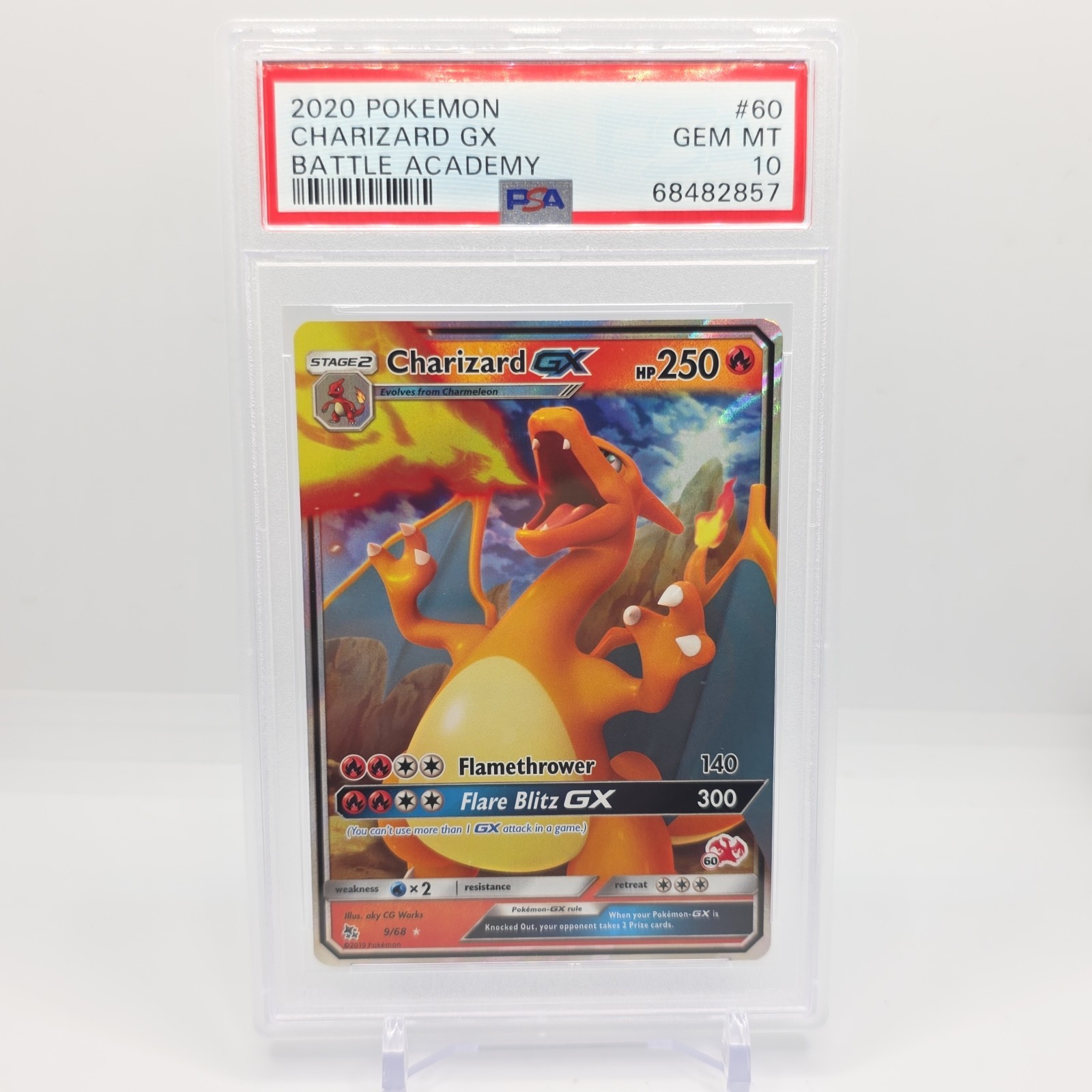 2020 Pokemon Battle Academy Charizard GX 60