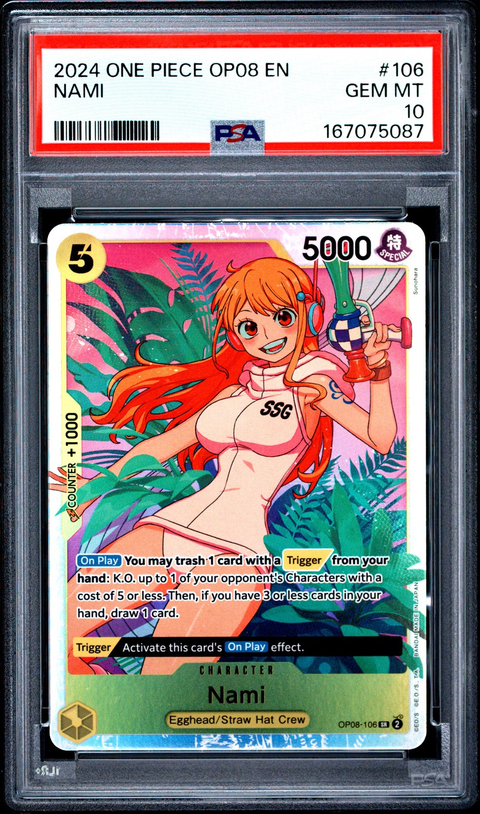 2024 One Piece OP08-Two Legends Nami 106