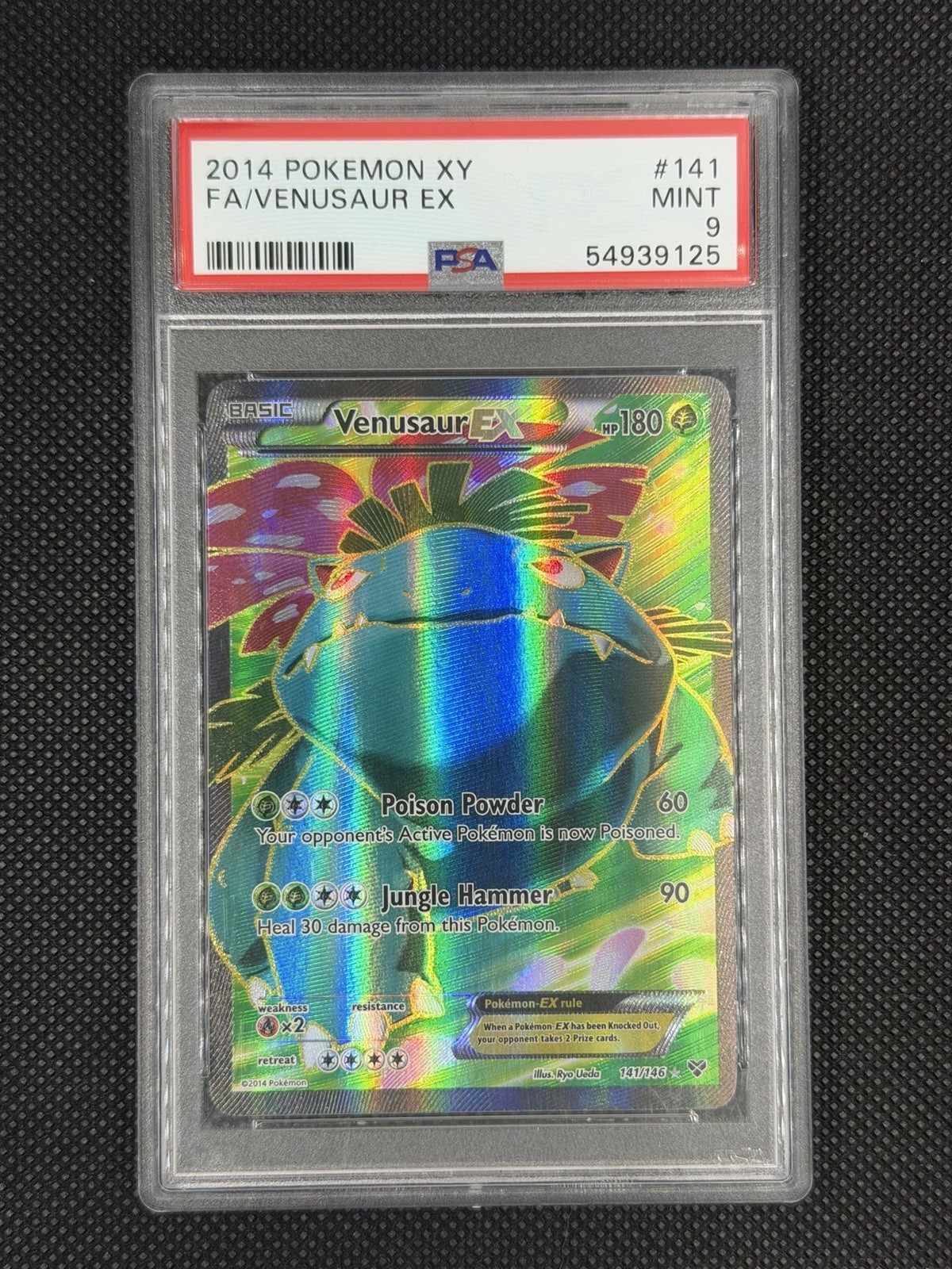 2014 Pokemon XY Full Art/Venusaur EX 141