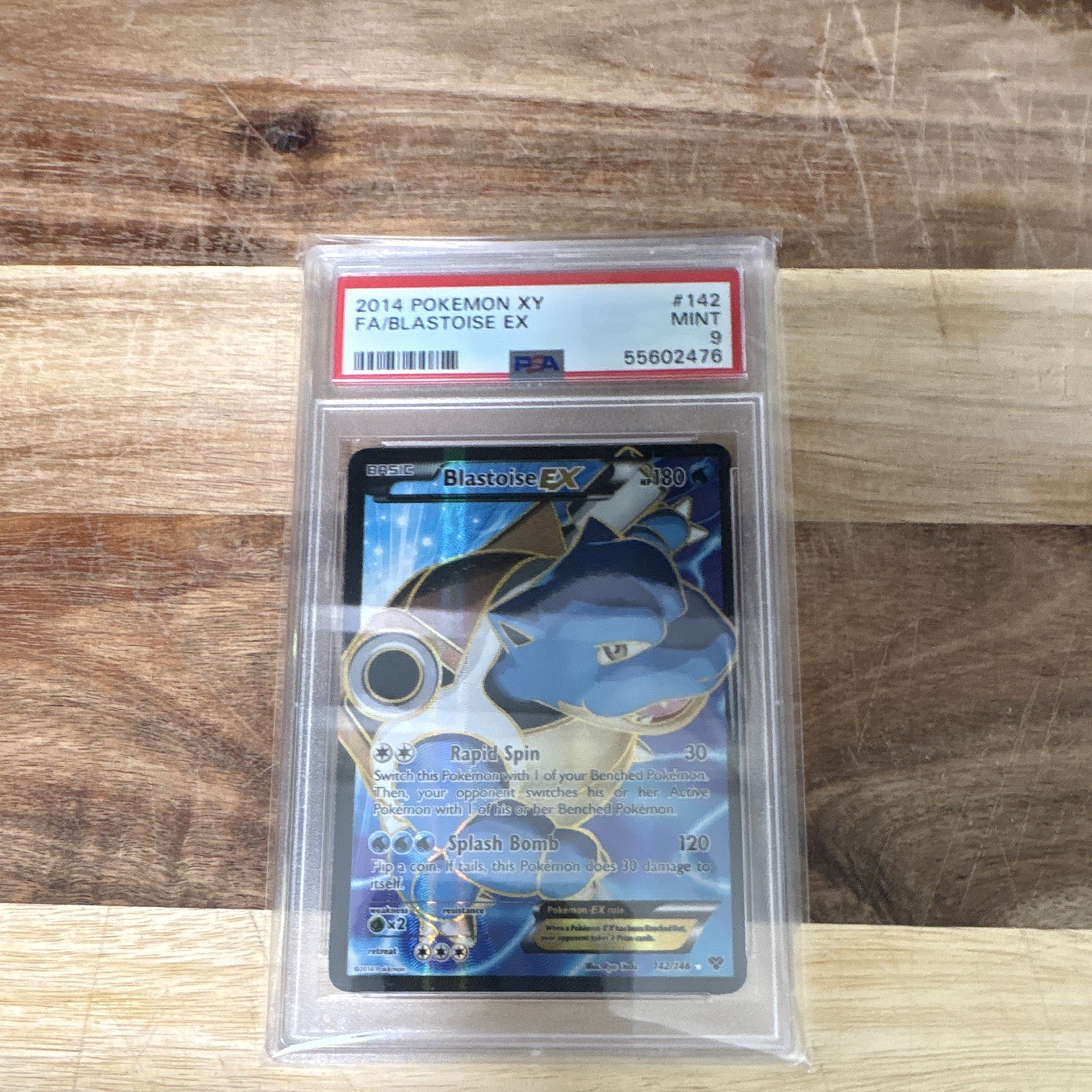 2014 Pokemon XY Full Art/Blastoise EX 142
