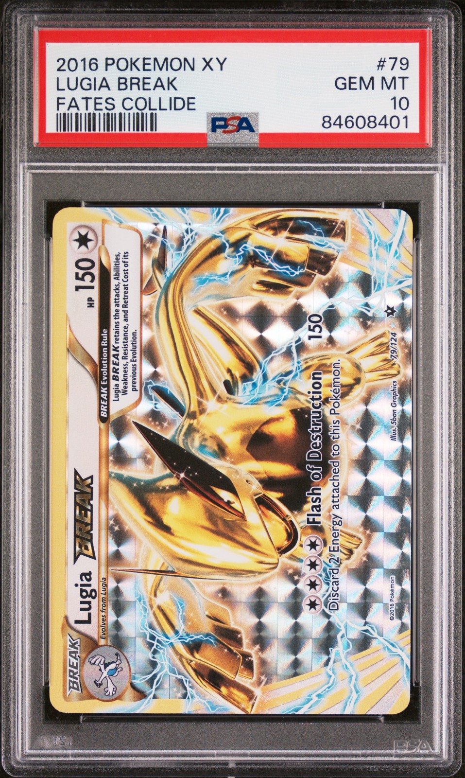 2016 Pokemon XY Fates Collide Lugia Break 79