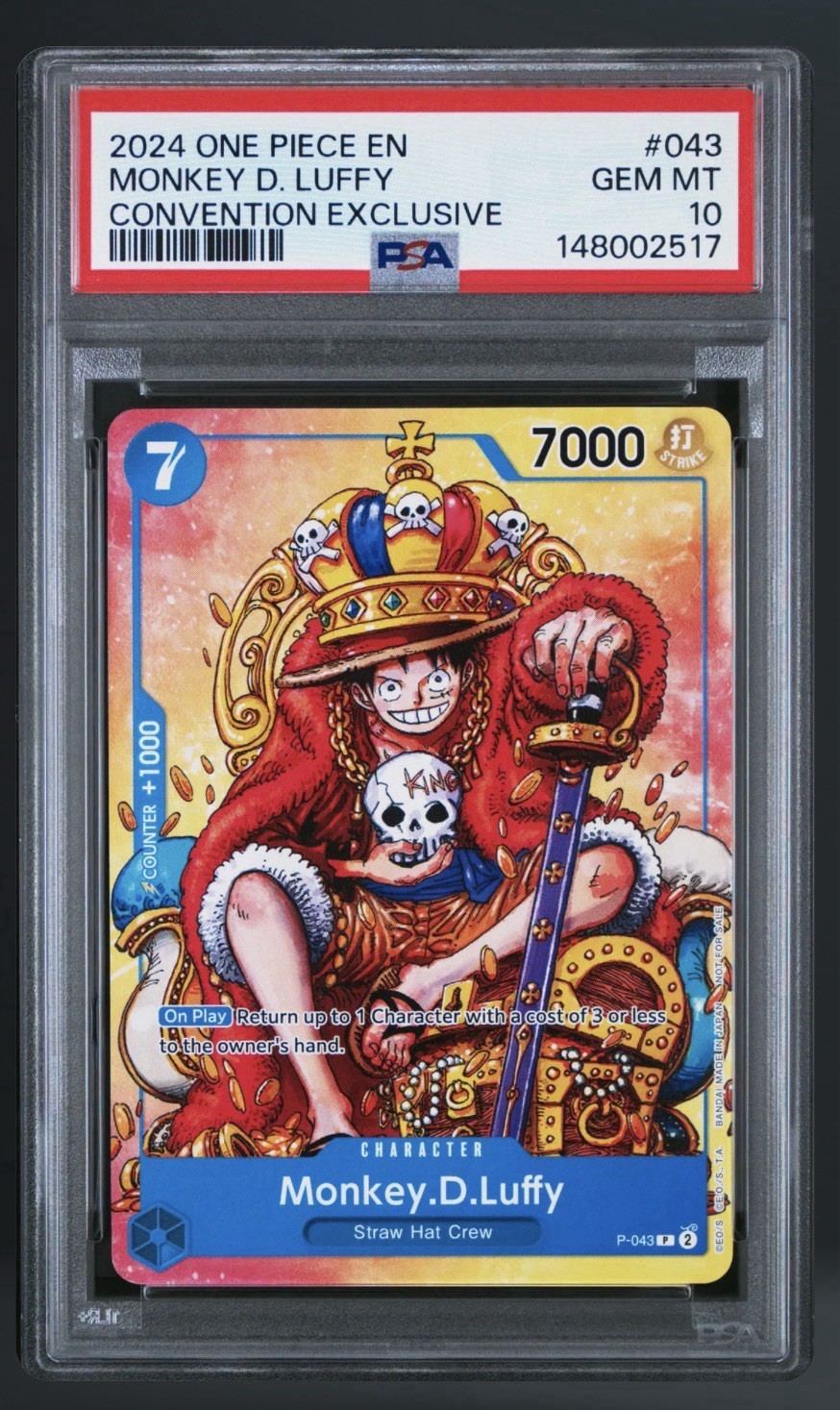 2024 One Piece Promos Monkey D. Luffy Convention Exclusive 043