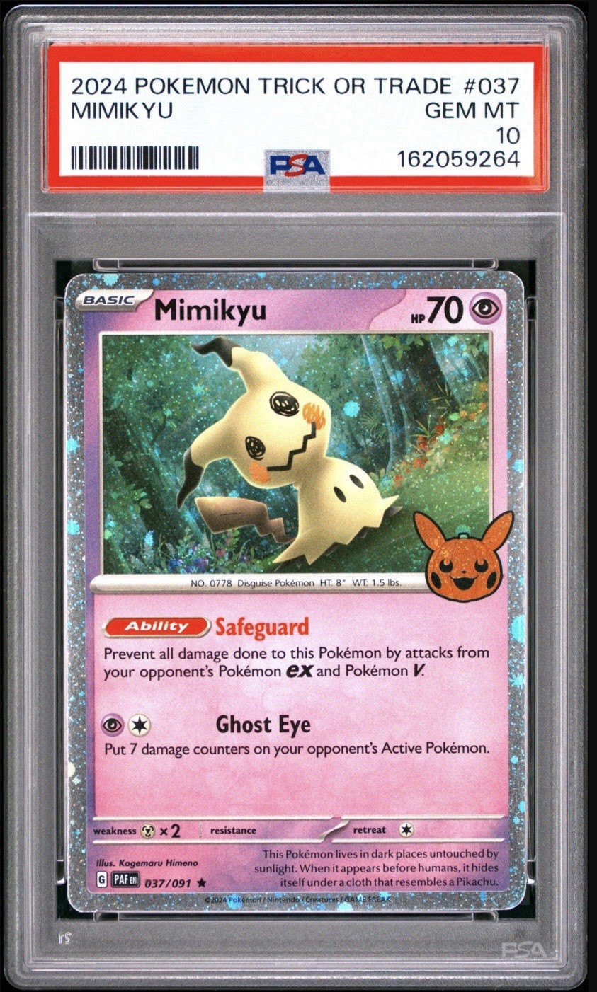 2024 Pokemon Trick or Trade Mimikyu 037
