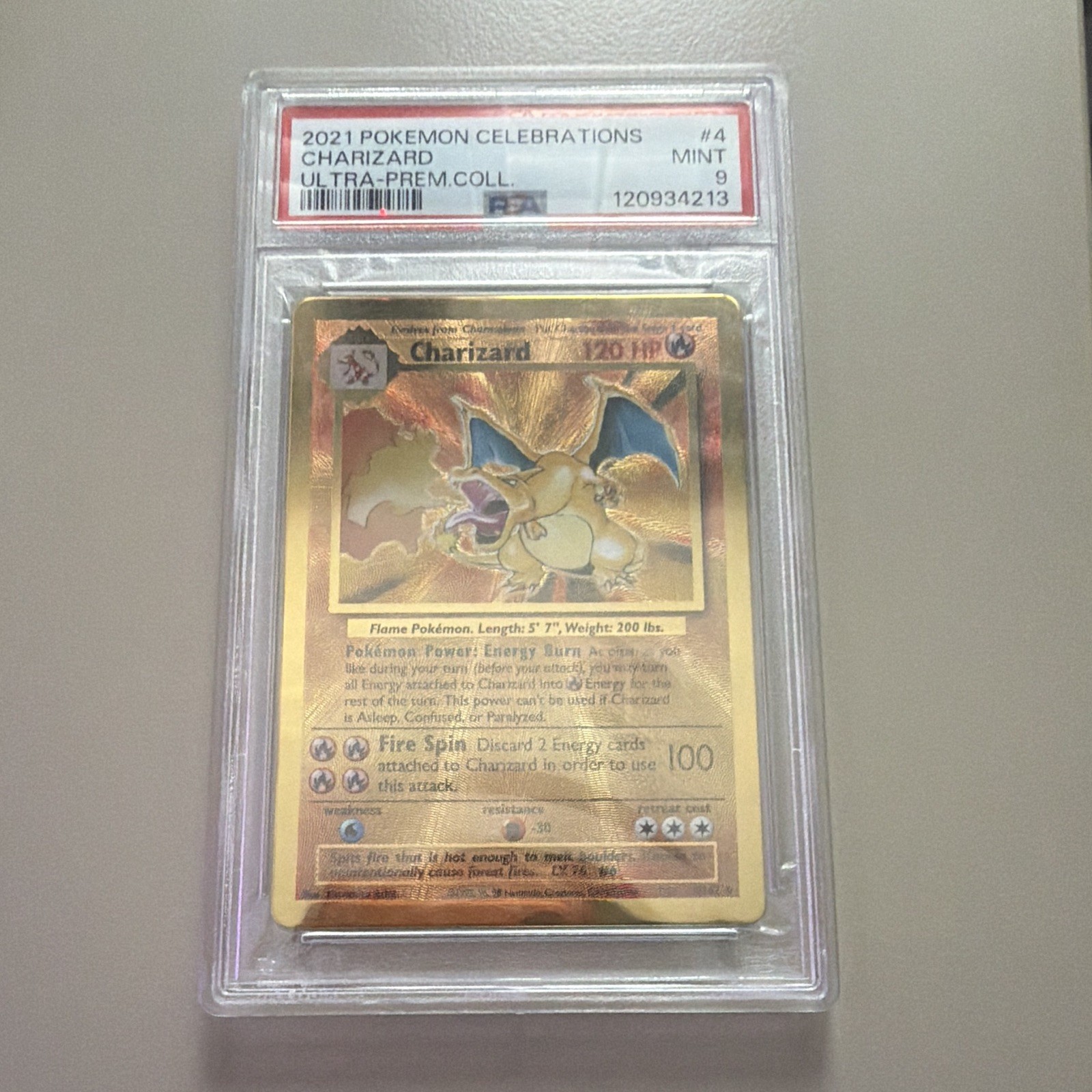 2021 Pokemon Celebrations Ultra-Premium Collection Charizard 4