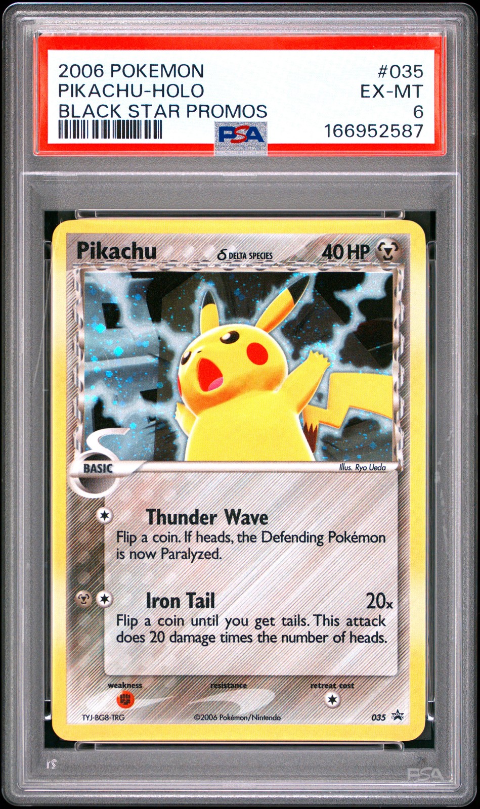 2006 Pokemon Black Star Promos Pikachu-Holo 035