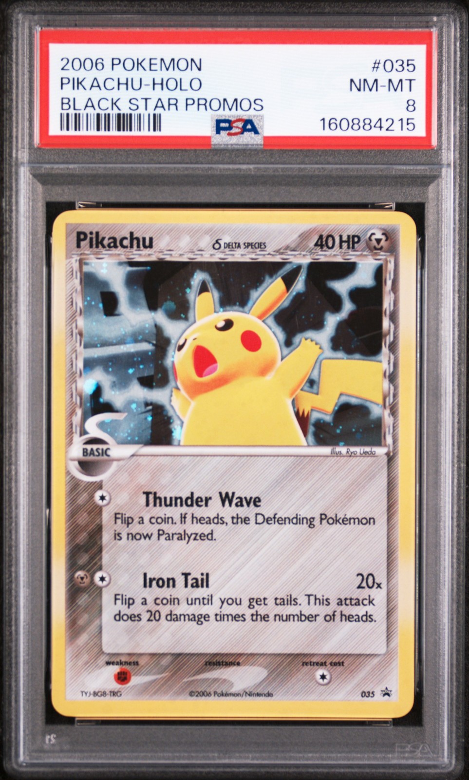 2006 Pokemon Black Star Promos Pikachu-Holo 035
