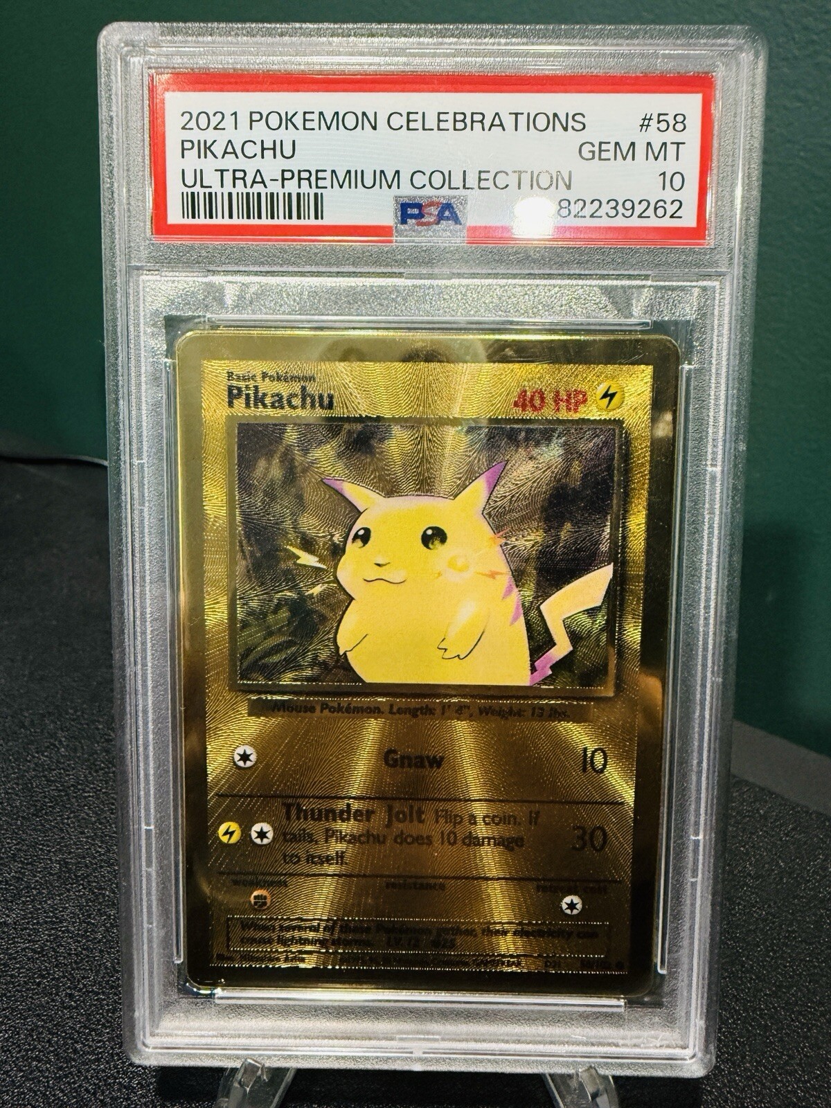 2021 Pokemon Celebrations Ultra-Premium Collection Pikachu 58