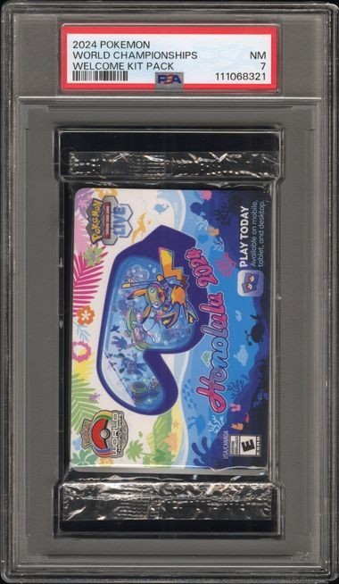 2024 Pokemon World Championships Welcome Kit Pack Cello