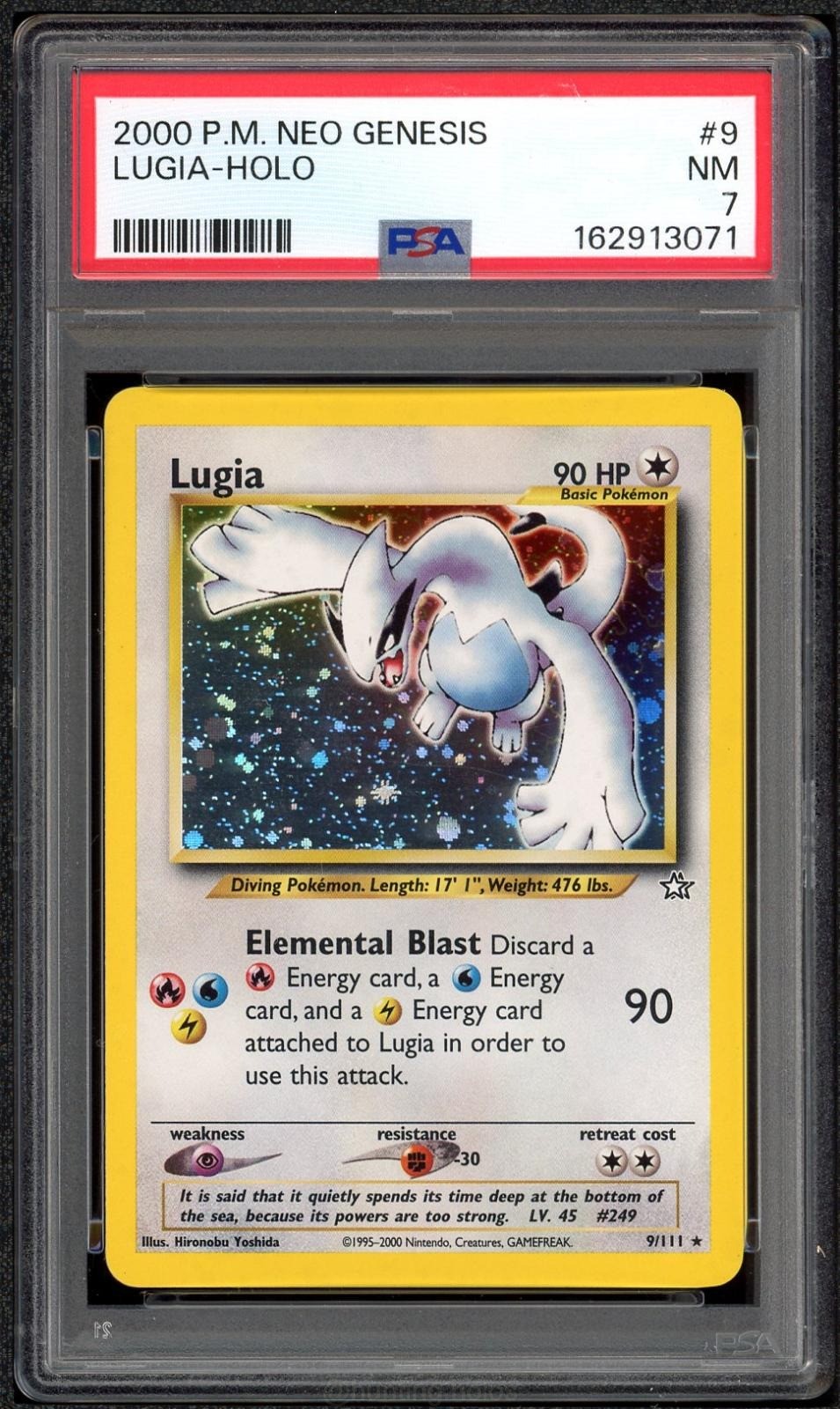 2000 Pokemon Neo Genesis Lugia-Holo 9