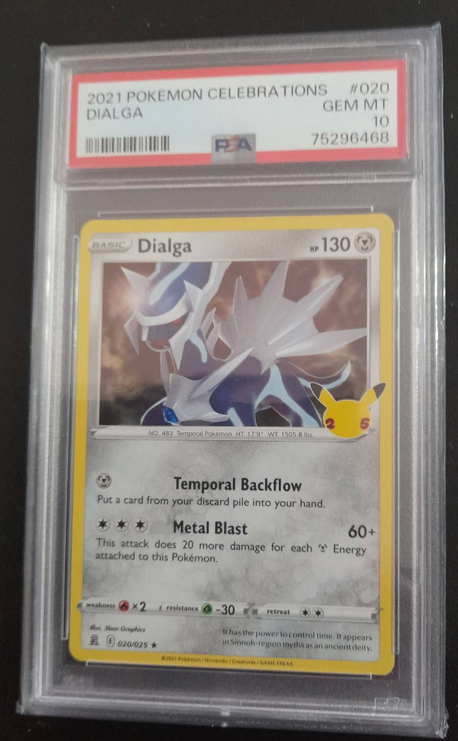 2021 Pokemon Celebrations Dialga 020