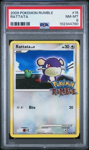 2009 Pokemon Rumble Rattata 15