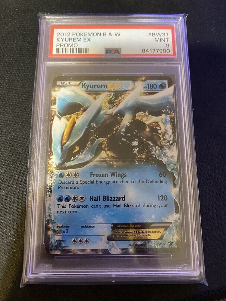 2012 Pokemon Black & White Promo Kyurem EX EX Tin BW37
