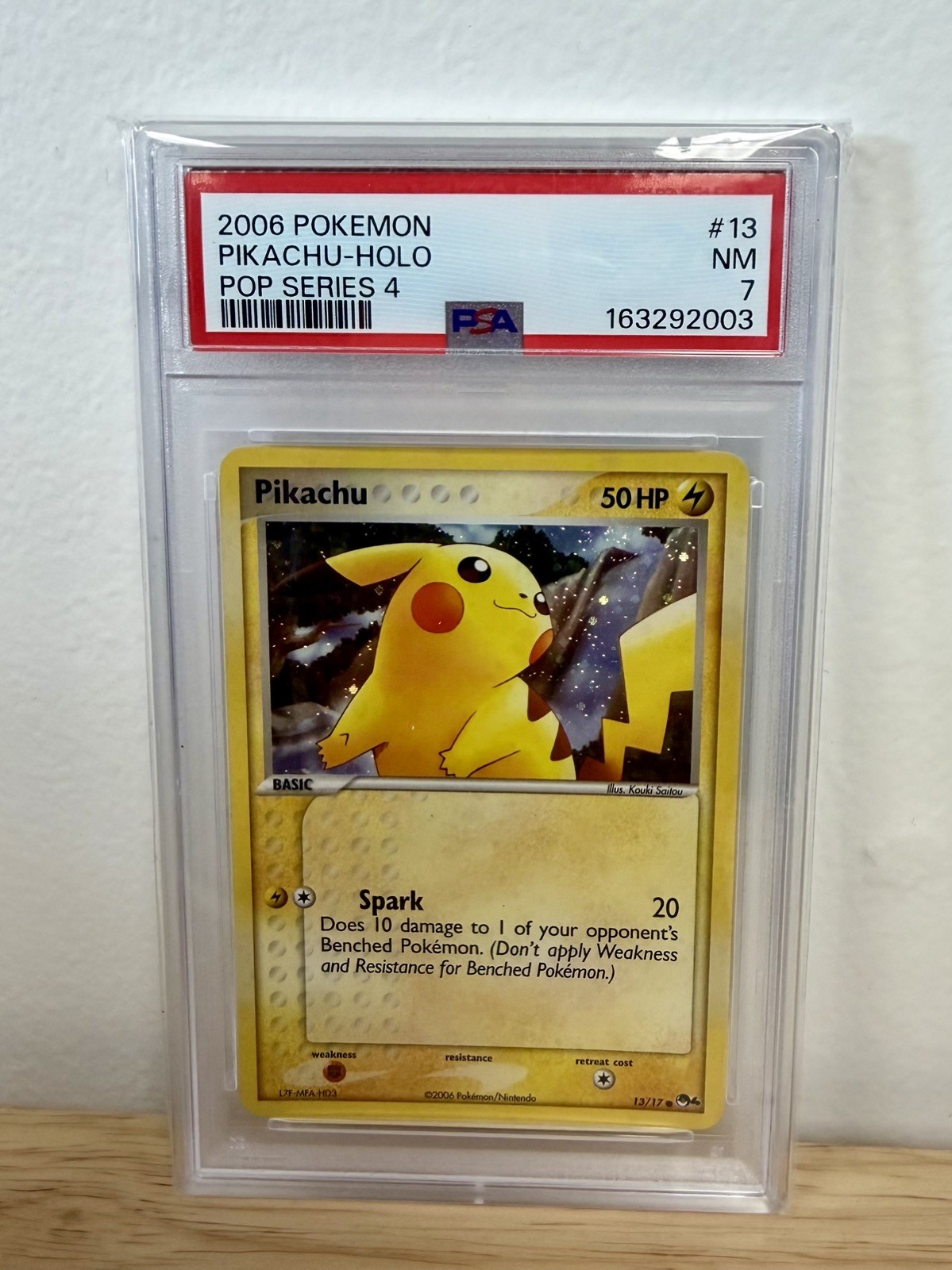2006 Pokemon Pop Series 4 Pikachu-Holo 13