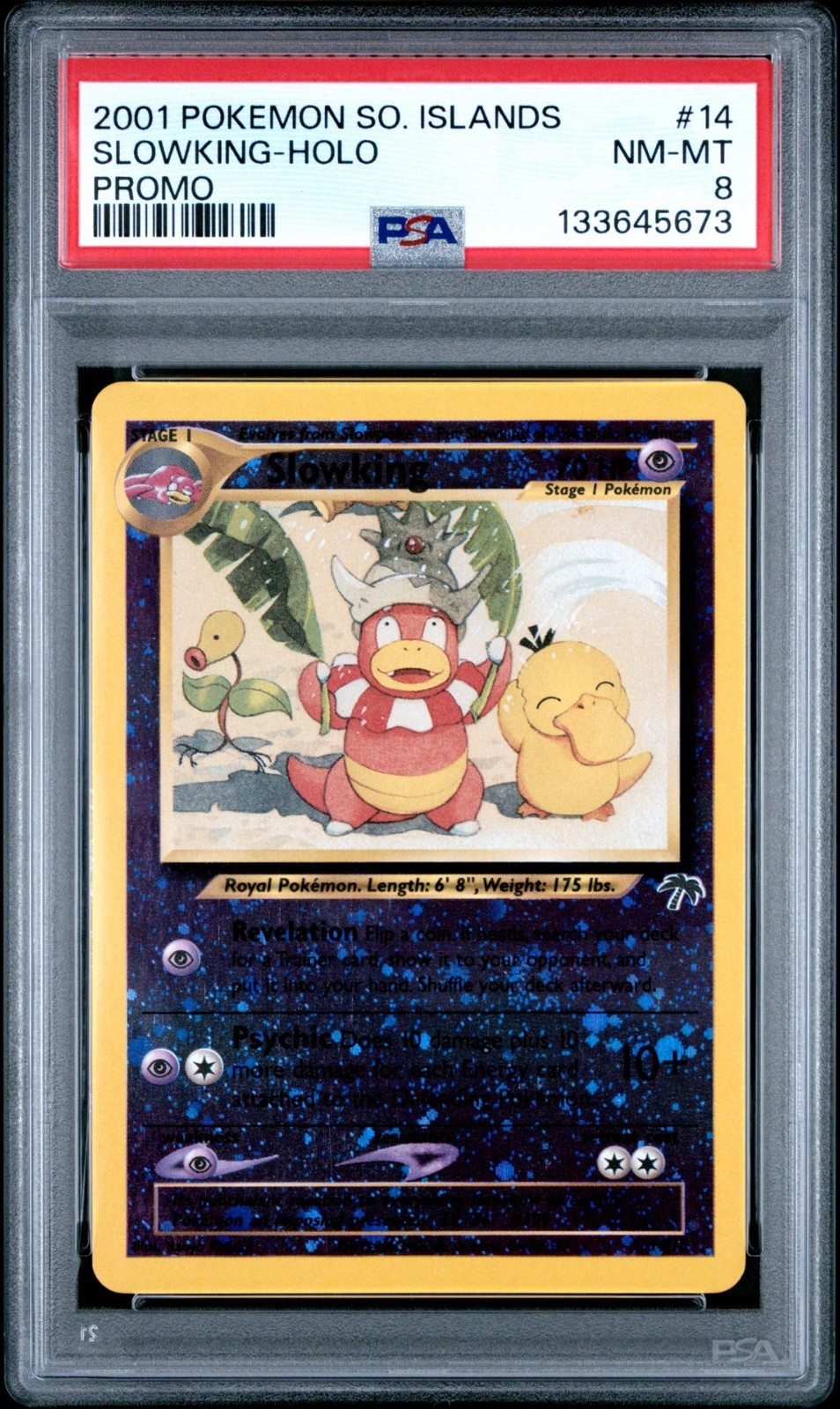 2001 Pokemon Southern Islands Promo Slowking-Holo 14