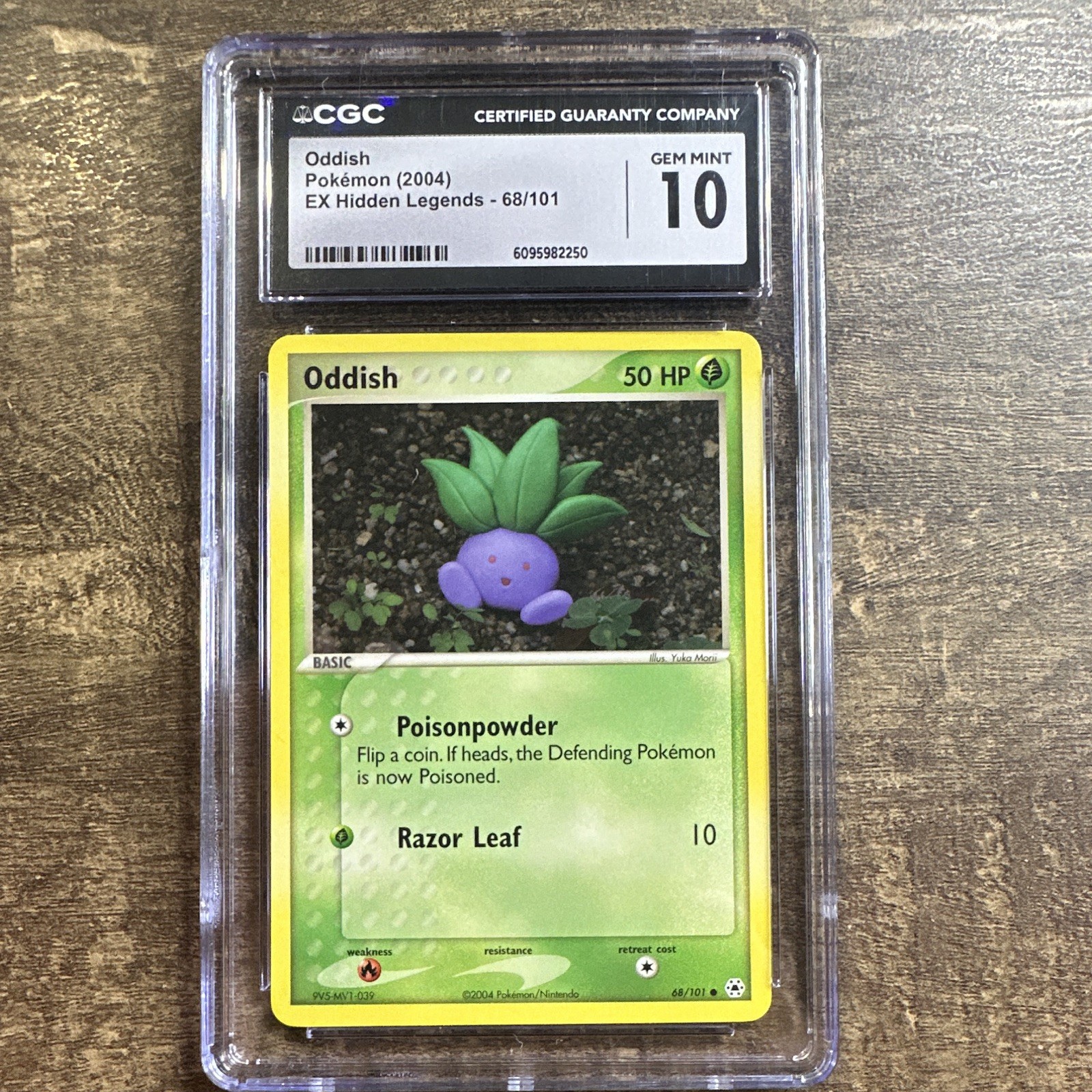 2004 EX Hidden Legends - English Oddish Common 68/101
