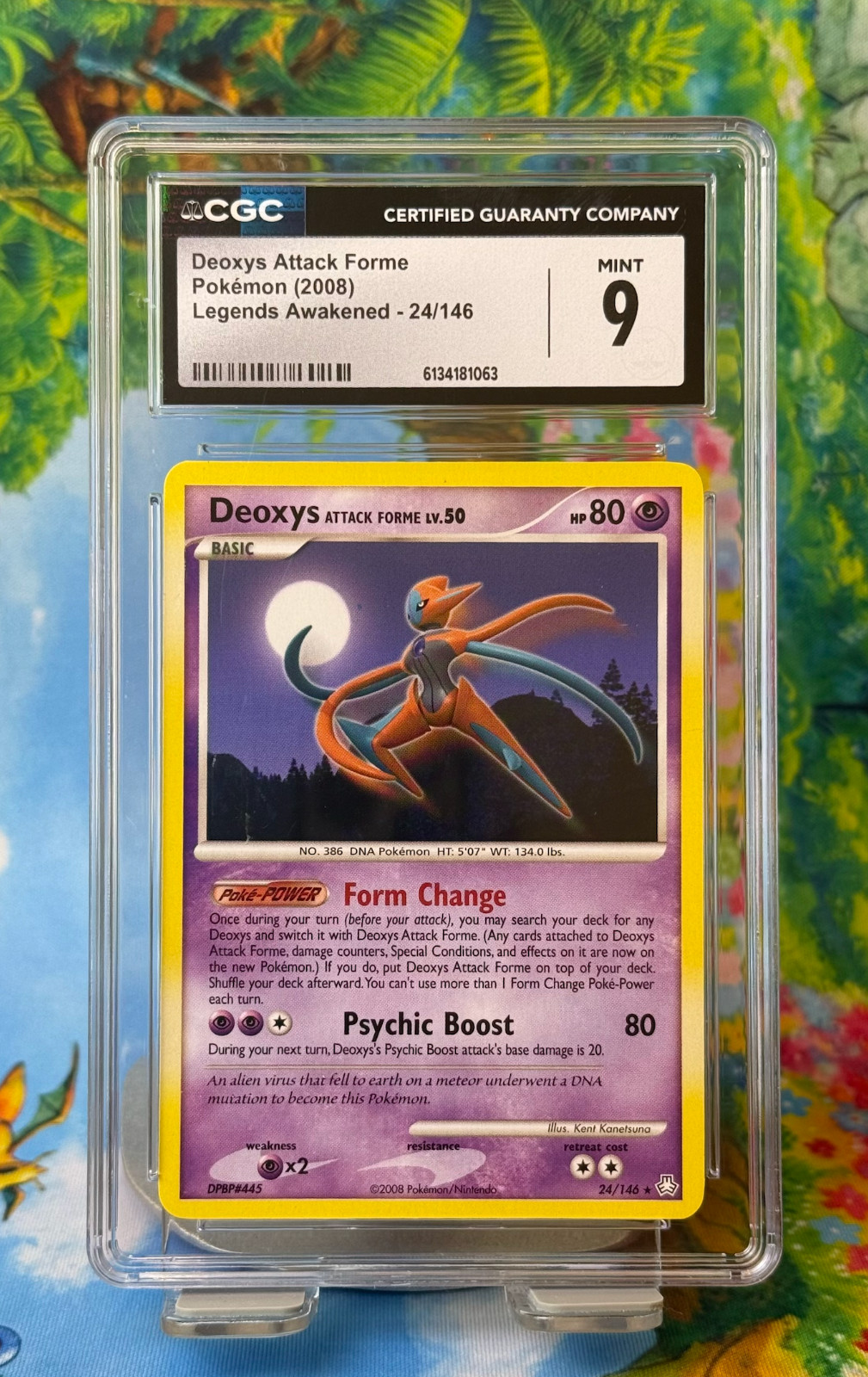2008 Legends Awakened - English Deoxys Attack Forme Rare 24/146