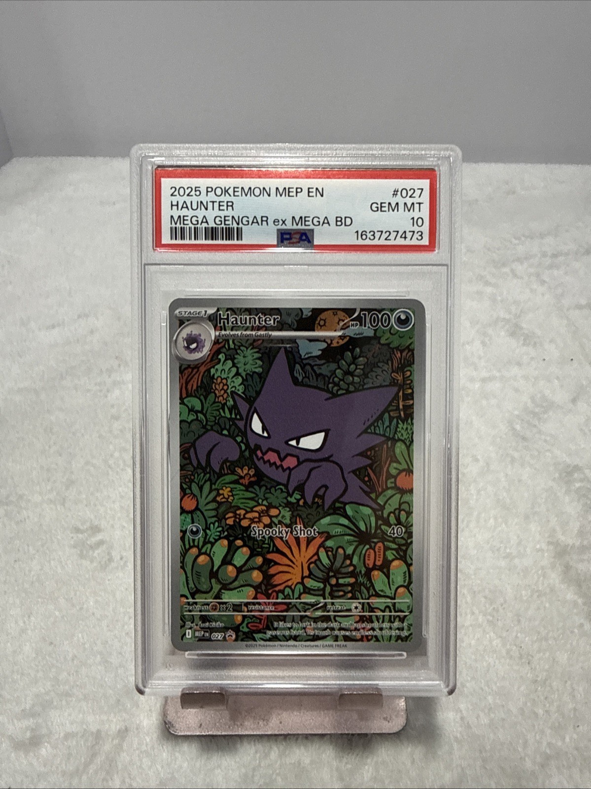 2025 Pokemon Mep EN-Me Black Star Promo Haunter Mega Gengar EX Mega Battle Deck 027