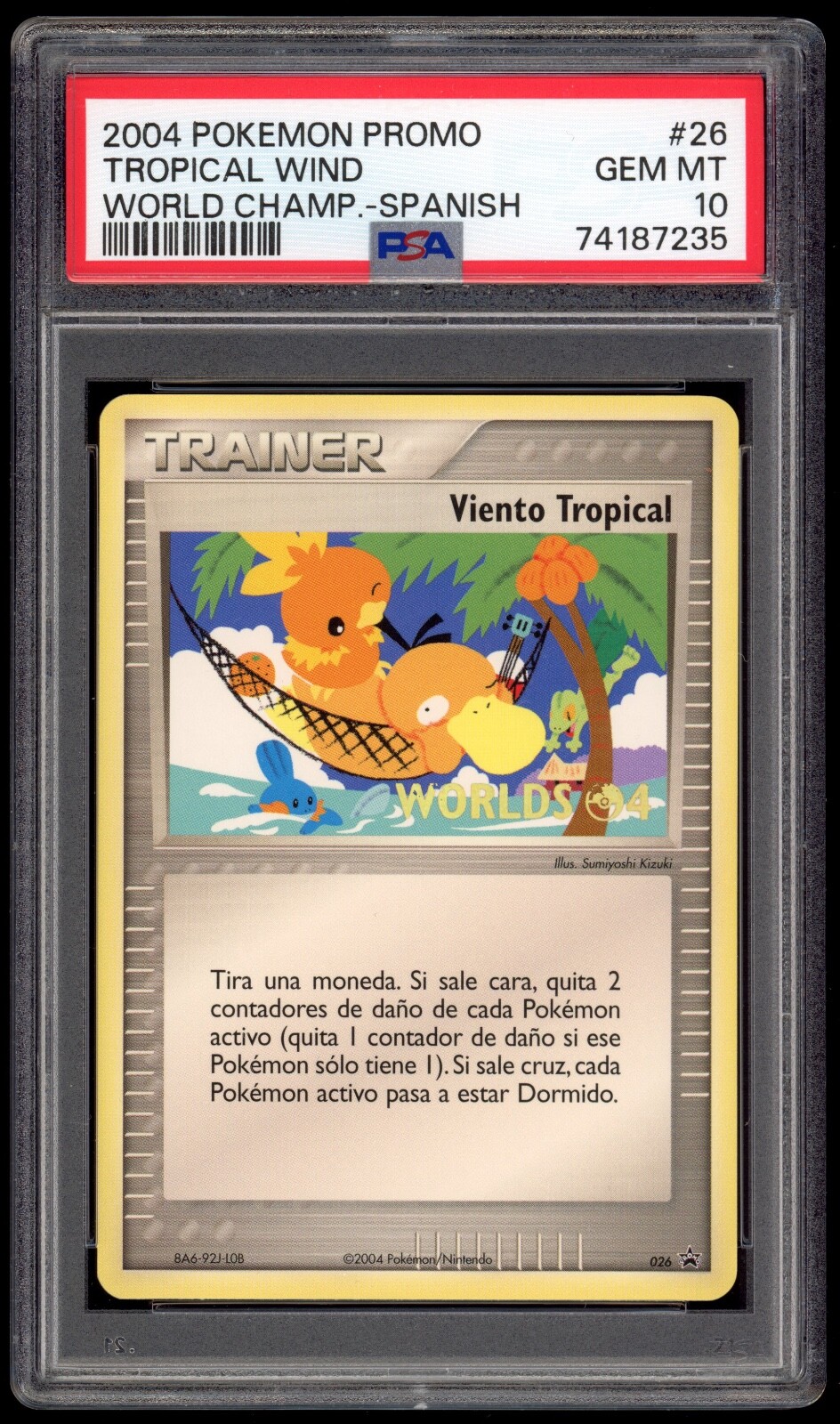 2004 Pokemon World Championships Promo Tropical Wind Spanish 26