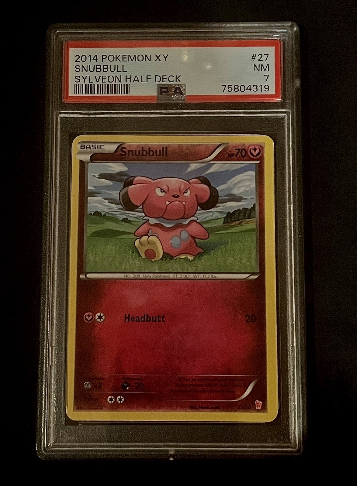 2014 Pokemon XY Sylveon Half Deck Snubbull 27