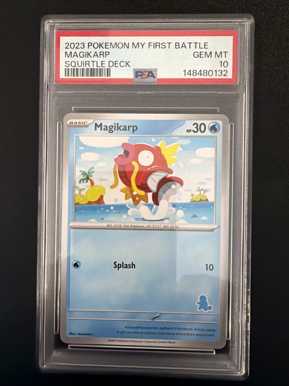 2023 Pokemon My First Battle-Squirtle Deck Magikarp