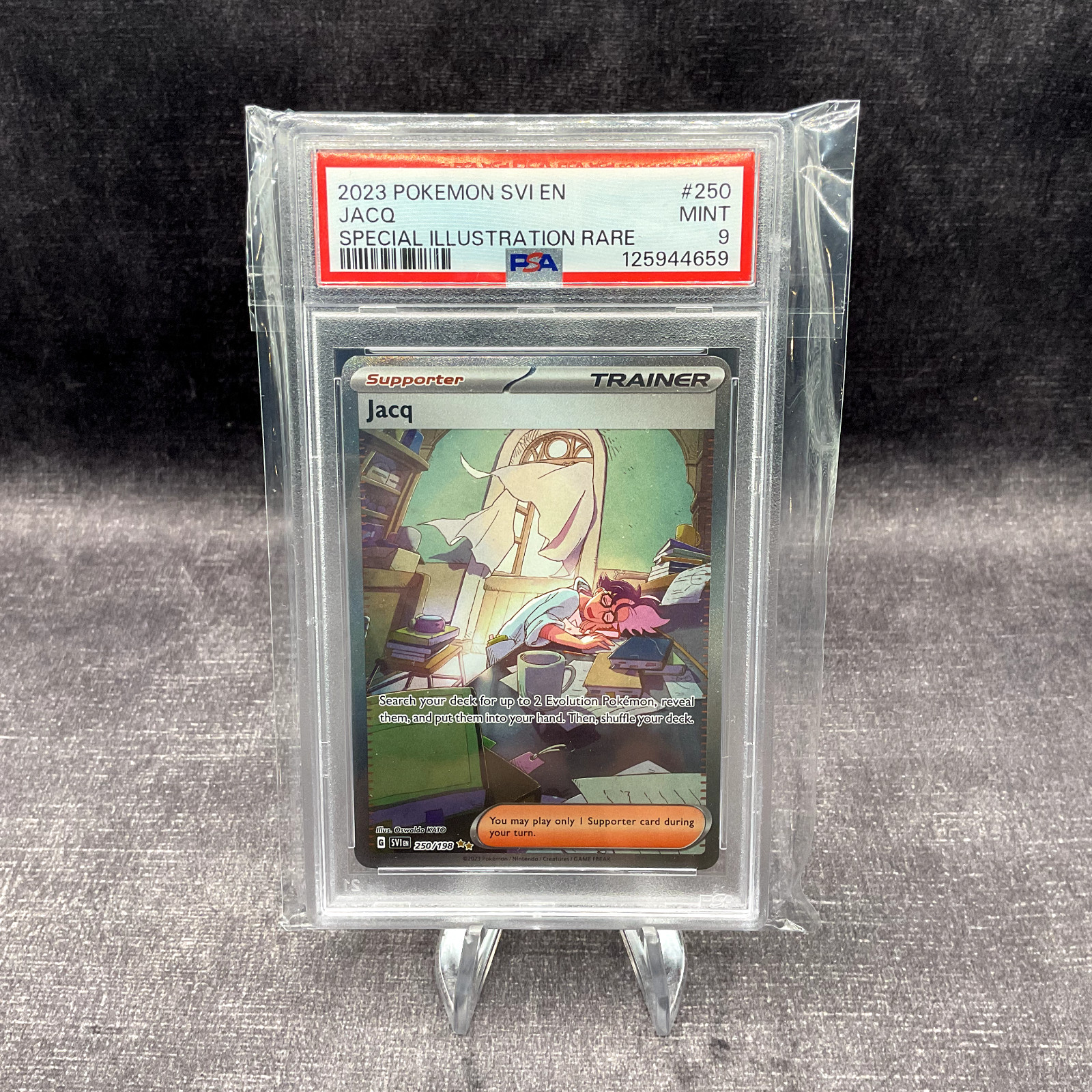 2023 Pokemon Svi EN-Scarlet & Violet Jacq Special Illustration Rare 250