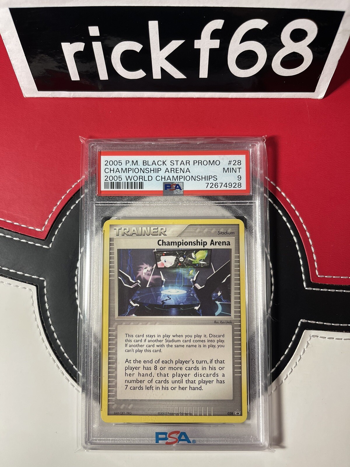 2005 Pokemon Black Star Promos Championship Arena 2005 World Championships 28