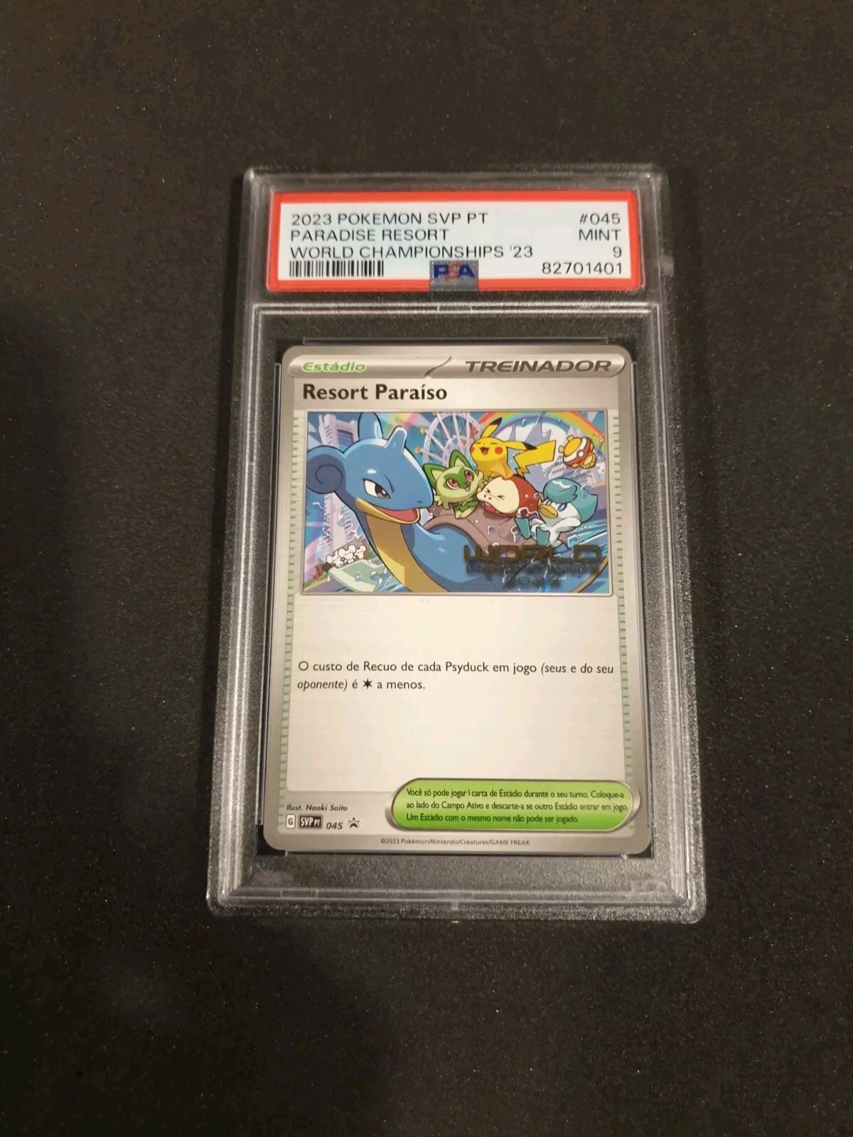 2023 Pokemon Portuguese Svp PT-SV Black Star Promo Paradise Resort World Championships 2023 045