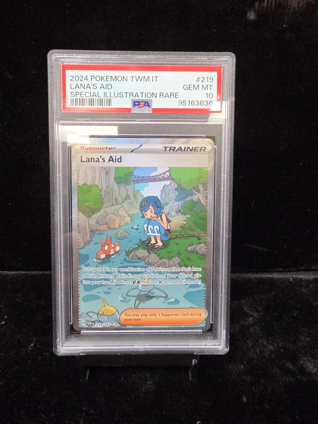 2024 Pokemon Italian Twm It-Twilight Masquerade Lana's Aid Special Illustration Rare 219