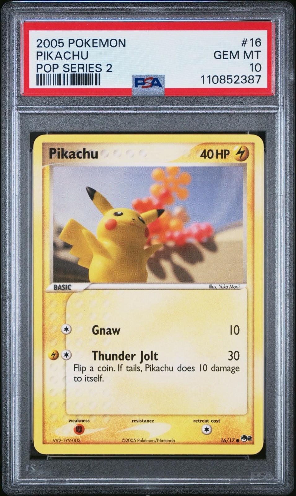 2005 Pokemon Pop Series 2 Pikachu 16