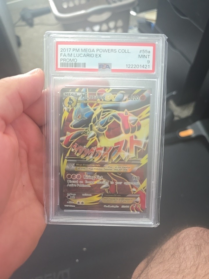 2017 Pokemon Mega Powers Collection Promo Full Art/M Lucario EX 55a