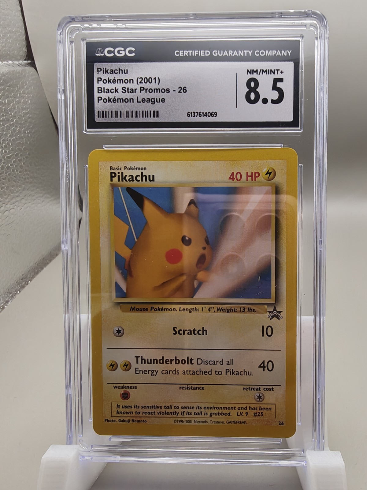 2001 Black Star Promos - WotC - English Pikachu Pokémon League 26