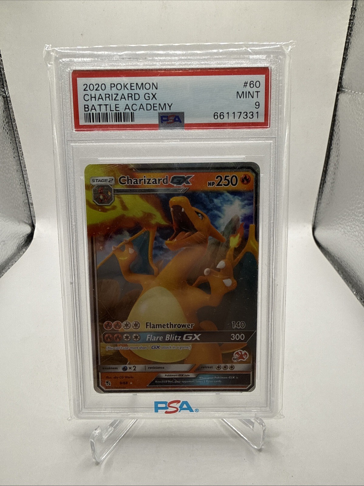 2020 Pokemon Battle Academy Charizard GX 60